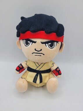 Ryu Stubbins Capcom Street Fighter Series Plush Stuff 7in